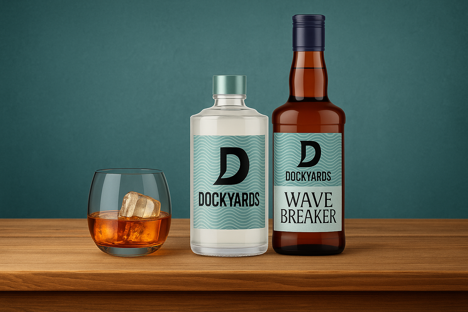 liquor bottle stickers